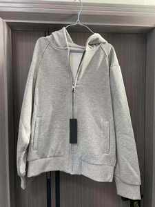 H5528 Novedades Otoño Invierno, Sudaderas con Capucha Gruesas de 500 Gsm, Mezcla de Algodón, con Cierre, Sudaderas Lisas para Hombre y Mujer - Product Image 6