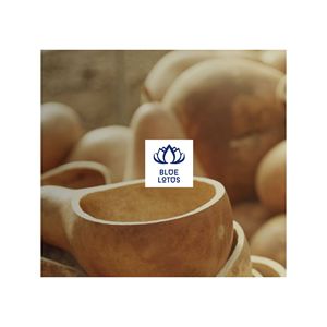 Bol en coquille de calebasse écologique, très demandé |   Plat de service de cuisine durable et décoratif - Product Image 1