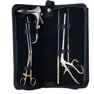 Kit de Instrumentos de Colposcopia Dental con Bolsa con Cierre, Juego de Herramientas Quirúrgicas Ortopédicas Reutilizables para Perros - Product Image 3