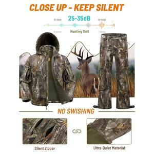 Camisa de Pesca de Lona con Camuflaje para Hombre, Transpirable, con Protección Solar, Ropa de Verano, Sudadera con Capucha Resistente al Viento, OEM ODM, Ropa de Caza - Product Image 5