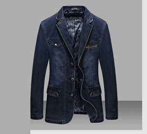 High Quality Wholesale Women's <b>Denim</b> Bomber <b>Jacket</b> Eco-Friendly High Street Winter Single Breasted Casual Outwear 100% Cotton - Product Image 4