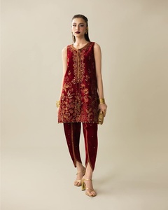 Salwar Kameez para Mujer, Diseño Elegante WS, Viscosa de Primera Calidad, Secado Rápido, Absorbe la Humedad, Sin Arrugas, Protección Solar para Fiestas - Product Image 5