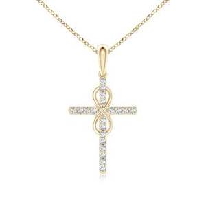 Elegant Lotus Pendant Diamond <b>Necklace</b> | Spiritual Women Jewelry | Trendy Design 2026 - Product Image 1
