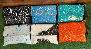 2024 vente en gros nouveau concepteur de luxe en cuir véritable sac à bandoulière pour femmes Western peau de vache bracelet personnaliser mode sacs à main - Product Image 4