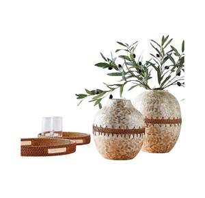Jarrón Decorativo Coastal Breeze MOP - Product Image 4