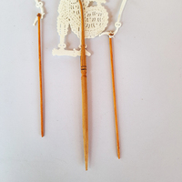 Marionnette de théâtre des ombres Wayang Kulit en cuir indonésien artisanale Raden Nakula, décoration murale culturelle traditionnelle, ornement artisanal