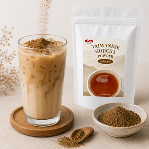 KEI FU Polvo de Hojicha Taiwanés 100g para té de burbujas o repostería - Product Image 3