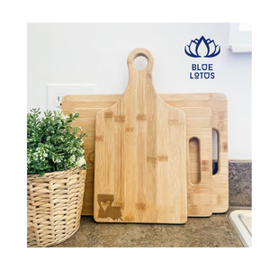 Tabla de Cortar de Bambú Natural, Duradera, para Cocina, Venta Caliente - Product Image 1