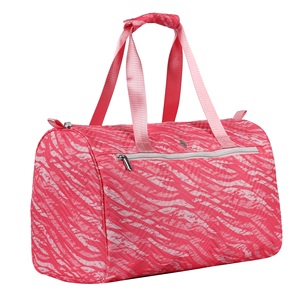 Sac de voyage et de sport ZIG ZAG DIGITAL PEARL DUFFLE PINK élégant et spacieux, disponible à la vente - Product Image 2