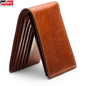 Cartera de cuero moderna para hombre, tarjetero plegable delgado, cartera elegante y duradera de primera calidad para el uso diario de hombres modernos - Product Image 1