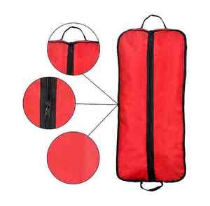 Sac à vêtements en nylon avec poche zippée et sangle de suspension, disponible en noir, bleu et marine - Product Image 6