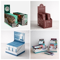 Boîte en carton personnalisée pour présentoir de compteur CDU, pour emballage de kits de peptides en seringue, avec inserts sur mesure en EVA/carton, OEM/ODM