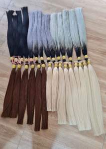 Vente en gros d'accessoires pour cheveux tous styles Cheveux en vrac performants Pas cher Prix Qualité Top Nouvelle extension pour faire la trame Genius - Product Image 2