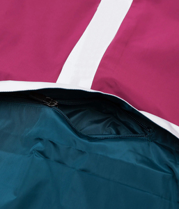New Arrival Custom Breathable Color <b>Block</b> Windbreaker Jacket Plus Size Custom Casual Sportswear Windproof Jacket For Men - Product Image 5