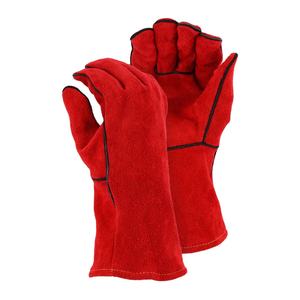 2025 Best-seller Gants de soudage légers à doigts entiers en cuir durable avec protection complète Gants de sécurité de nouvelle conception - Product Image 1