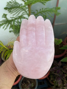 Estatua de Cabeza de Buda de Cuarzo Rosa Tallada a Mano, Escultura de Cristal Curativa, Fabricante OEM ODM, Ecológica, Feng Shui - Product Image 4