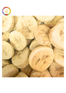 Chips de banane lyophilisées de haute qualité, tranches de fruits naturelles sucrées, collation saine pour la pâtisserie, garniture de desserts et vente en gros - Product Image 4