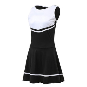 Tenue de cheerleading pour femmes en gros, personnalisée, en polyester, avec haut dos nageur et jupe trapèze, pour entraînement d'équipe et sport scolaire 2026 - Product Image 2