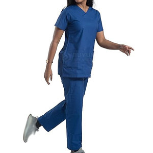 Ensemble d'uniformes d'hôpital pour femmes, tenue de travail médicale professionnelle, vêtements d'infirmière confortables, ensemble de fabrication en gros - Product Image 3