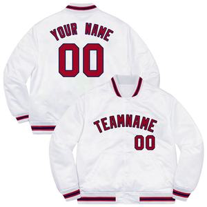 Veste de baseball varsity personnalisée en gros avec logo brodé sur le devant, vêtements de sport élégants pour hommes, vêtements de sport d'hiver, taille plus, laine/polyester - Product Image 5