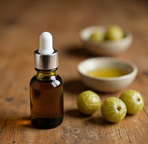 Aceite Portador de Semillas de Amla 100% Puro y Natural, Prensado en Frío, Grado Cosmético, Reparación Natural, Antienvejecimiento, Himveda - Product Image 6