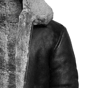 High Quality <b>Men</b> Leather <b>Fur</b> <b>Jacket</b> Stylish Winter Coat Durable Warm Apparel Wholesale Supplier Custom Branding Export Quality - Product Image 4