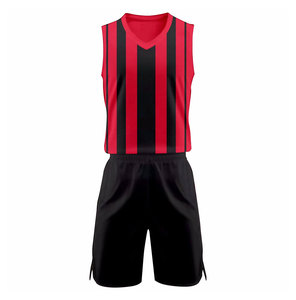 Ensemble de maillot de basket-ball jaune pour hommes, col en V, sans manches, respirant, imprimé par sublimation, uniforme sportif pour adultes - Product Image 3