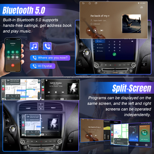 10.1 Inch 4 Core <span class=keywords><strong>Android</strong></span> 11 Xe Máy Nghe Nhạc Âm Thanh Stereo Âm Thanh Tự Động Carplay Màn Hình Đài Phát Thanh Cho Lexus Là 250 300 350 2012 2006 - Product Image 4