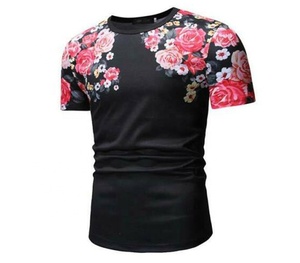 Camiseta de sublimación 100% algodón para hombre, personaliza tu logo a un precio económico. - Product Image 1