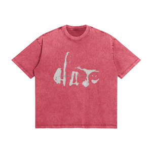 Custom Logo 300GSM Streetwear Hip Hop <b>Box</b> Cut Heavyweight Cropped T-Shirt <b>Canvas</b> Oversized Regular Fit Men - Product Image 4