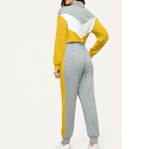 Women's Men's Unisex Winter Solid Short Custom Logo Casual Fleece Breathable Tracksuits Sportswear GymWear Sweatshirt <b>Set</b> - Product Image 2