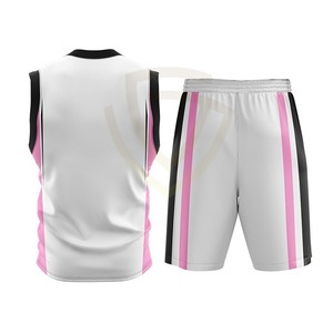 Uniforme de Baloncesto Personalizado con Impresión a Medida, 100% Poliéster, Reversible, Transpirable y de Secado Rápido - Product Image 2