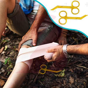 Nouveauté : Ciseaux à pansements de qualité hospitalière, ciseaux de traumatologie EMT, acier inoxydable, outil chirurgical de premiers secours, fournitures médicales - Product Image 6