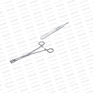 Kit chirurgical de thoracostomie en acier inoxydable, ensemble d'insertion de tube thoracique, instruments chirurgicaux de drainage thoracique, kit médical - Product Image 5