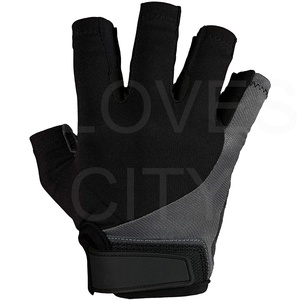 Muy demandado Pro Fitness Medio dedo Levantamiento de pesas Entrenamiento de culturismo Deportes Ejercicio Guantes de entrenamiento por GLOVES City - Product Image 2