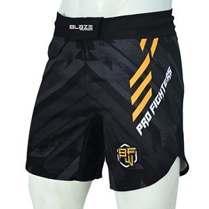 Shorts de combat MMA/BJJ personnalisés pour hommes Blaze Fight Wear, durables, légers, pour grappling, entraînement sans Gi - Product Image 1