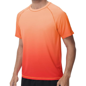 Camiseta de Compresión para Hombre, Protección UV, Manga Corta, Secado Rápido, para Natación y Deportes, con Logotipo Personalizado OEM - Product Image 5