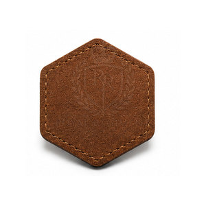 Écussons en cuir couleur personnalisée, étiquettes gaufrées avec logo personnalisé, accessoires vestimentaires durables pour vêtements, vente en gros - Product Image 4