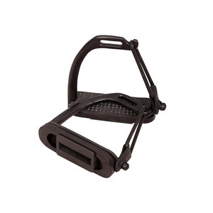 Étriers de cheval en aluminium avec revêtement antidérapant pour l'équitation - Product Image 1