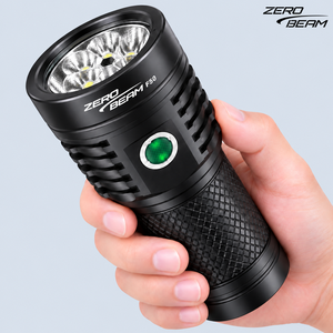 ซีโร่บีม F50 โคมไฟ LED แบบชาร์จไฟได้ 17000 ลูเมน 6 LED IPX8 กันน้ำ ระยะ 560 ม. ชาร์จ USB-C ไดร์เวอร์บูสต์ รับประกัน 2 ปี - Product Image 1