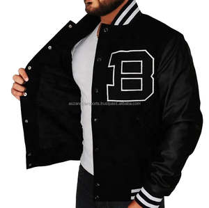 Chaqueta Universitaria Estilo Urbano con Cuello Alto Excelente Calidad Buen Fabricante Marca Privada - Product Image 6