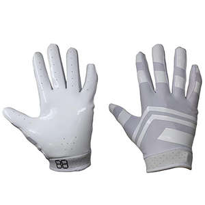 Service OEM, gants de football américain de qualité supérieure, robustes, nouveau style, respirants, en latex imperméable, pour les sports de plein air - Product Image 3