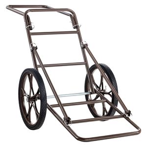Carrello per Caccia con Impugnatura Ergonomica, Capacità 227 kg, Ruote Grandi in Gomma da 17 Pollici, Pieghevole e Resistente, per Campeggio, Soddisfazione Garantita al 100% - Product Image 1