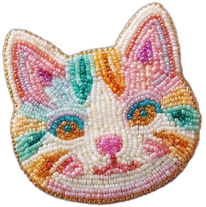 แผ่นรองแก้วงานฝีมือ NOVA STAR CRAFT ลายปักลูกปัดแบบทันสมัย สำหรับตกแต่งโต๊ะและบ้าน - Product Image 3