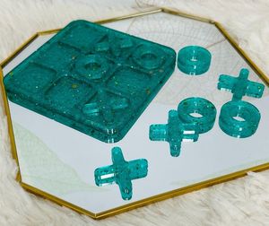 Jeu de Tic Tac Toe de Table Premium pour la Décoration Intérieure Moderne et les Moments de Loisirs – Plateau de Jeu de Tic Tac Toe - Product Image 5
