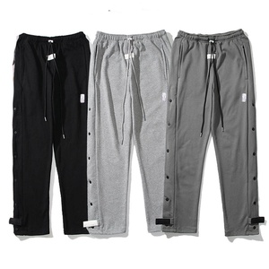 Pantalon de jogging pour hommes, pantalon de sport pour la gym et l'entraînement, coupe slim, pantalon de jogging empilé pour hommes avec poches latérales, prix de gros OEM - Product Image 6