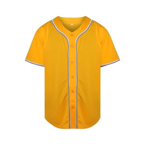 Customizable Gradient Winter Baseball Jersey Pink Yellow Sublimated Print Unisex Adult Full Sleeve Breathable Sport Apparel - Product Image 5