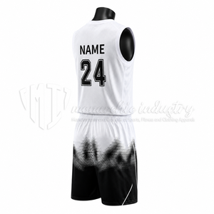 Conjunto de Uniforme de Baloncesto Sublimado Personalizado, Camiseta y Pantalones Cortos Transpirables, Fabricante OEM ODM, Marca Privada - Product Image 5