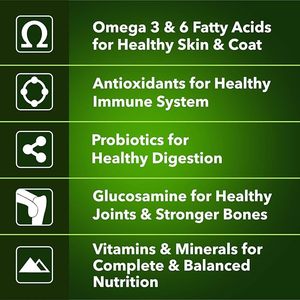 OEM ODM Suplementos Óptimos PARA EL Cuidado DE LA Salud de Mascotas Alta Proteína Nutricional Vegan Dry Dog Food Directamente Safe Vitamin D3 Cranberry - Product Image 5