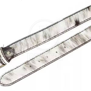 เข็มขัดหนังขนสัตว์คุณภาพสูง ปรับขนาดได้ เข็มขัดหนังขนสัตว์ขายดี - Product Image 4